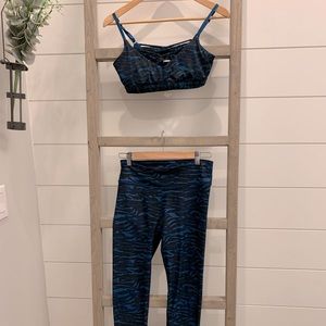 Bra and yoga pants set